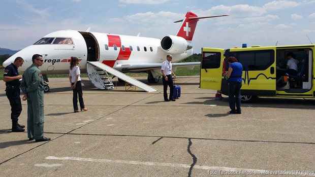 Morava avion ambulanta 2 Morava avion ambulanta 2
