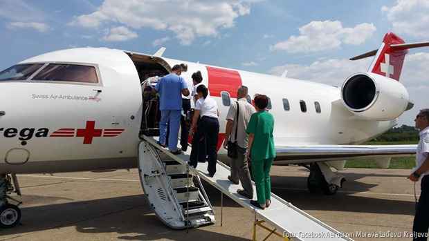 Morava avion abulanta 1 Morava avion abulanta 1