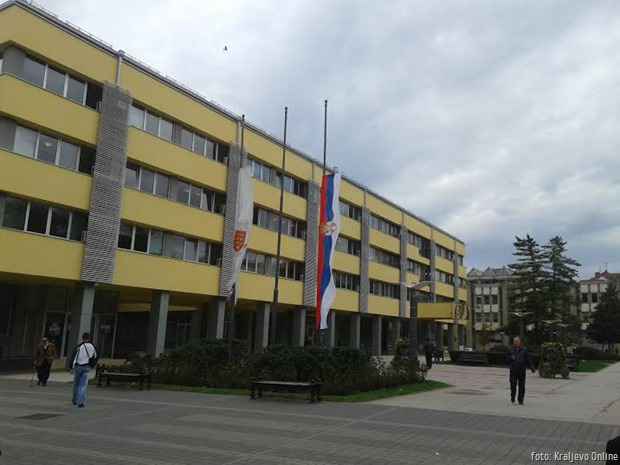 Dan žalosti Zastave zgrada op&scaron;tine