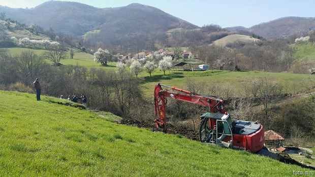 U&scaron;će Glavčić sanacija puta