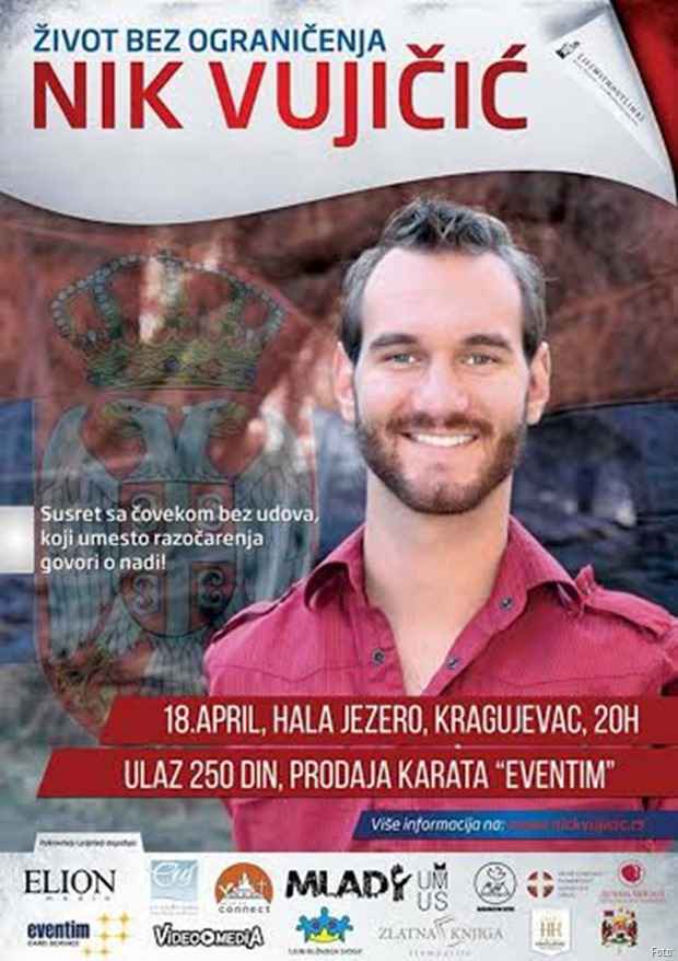 Nik Vujičić u KG