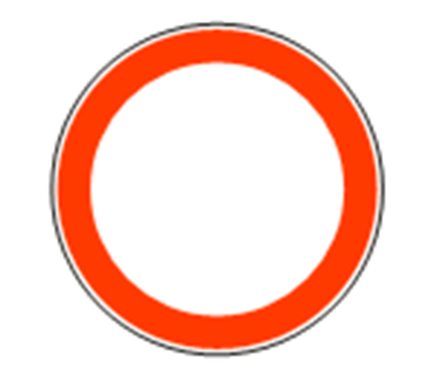 Zabranjen saobraćaj znak