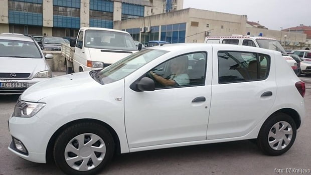 DZ Kraljevo vozilo Dacia sandero