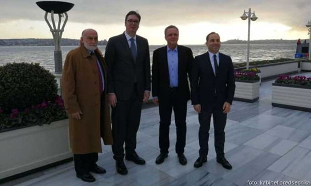 Aleksandar Vučić Taj grupa Istanbul 28012018