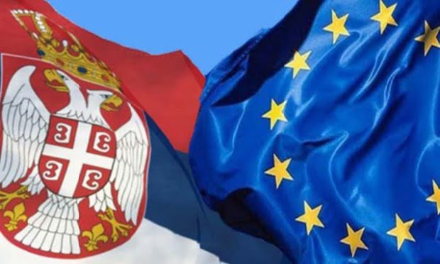Zastava Srbija - EU