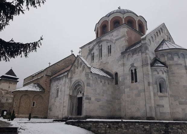 Manastir Studenica jan 2019