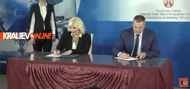 Potpisivanje ugovora Aerodrom Morava 3