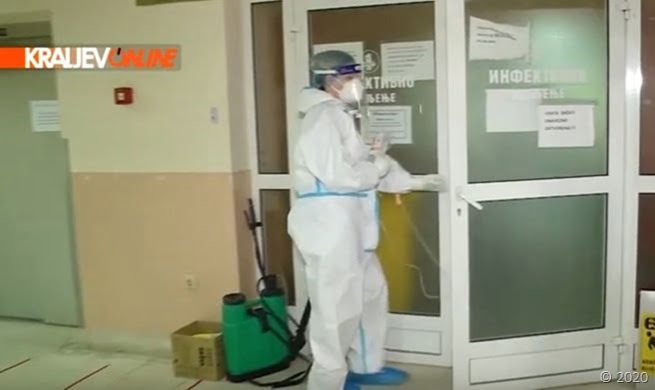 OB Studenica Infektivno odeljenje 4 nov 2020
