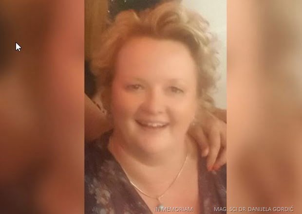 IN MEMORIAM dr Danijela Gordić